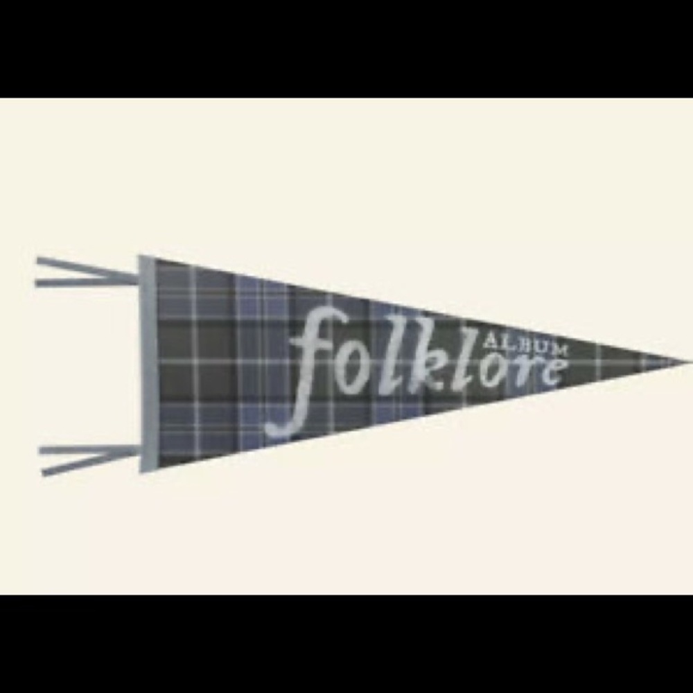 taylor swift pennant pennie folklore flag wall art - Picture 3 of 12